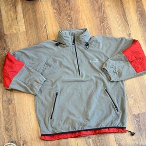 Vintage Nautica Competition Men's "Anorak" 1/4 Zip Fleece Pullover (Size: Large)